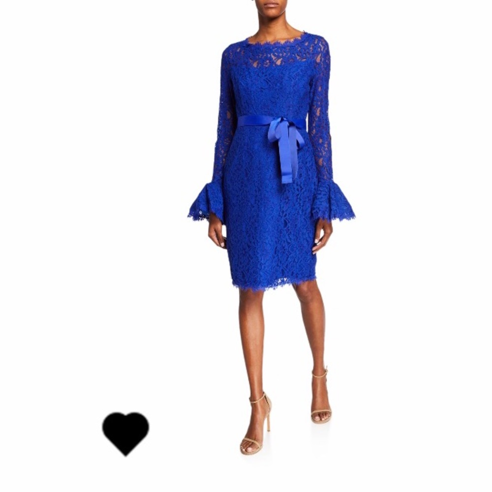 Shani Lace Sheath Cocktail Dress